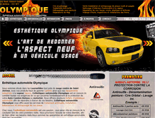 Tablet Screenshot of esthetique-automobile.ca